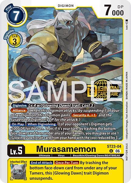 Murasamemon (Welcome Tamers Pack Vol.2) card image
