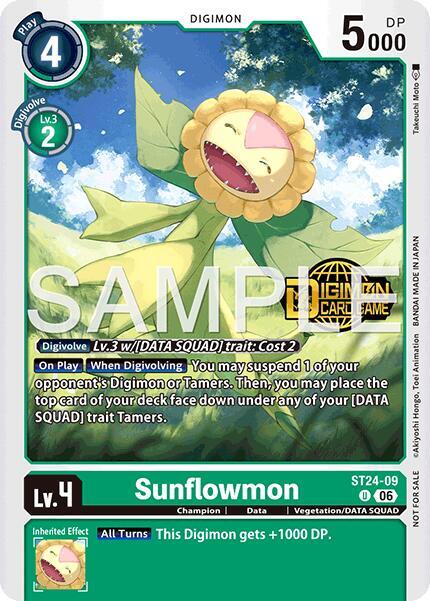 Sunflowmon (Welcome Tamers Pack Vol.2) card image