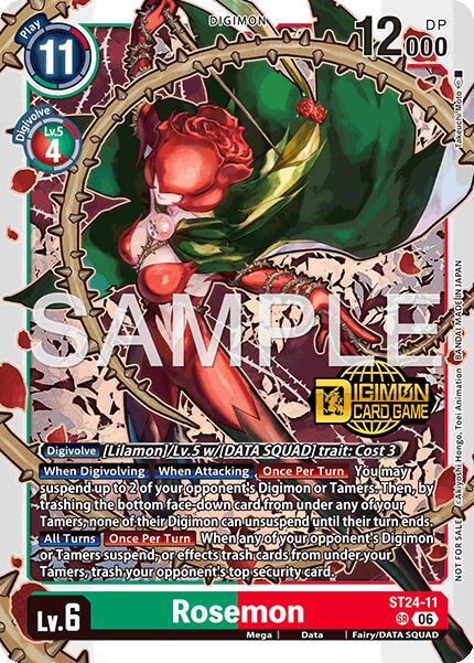 Rosemon (Welcome Tamers Pack Vol.2) card image