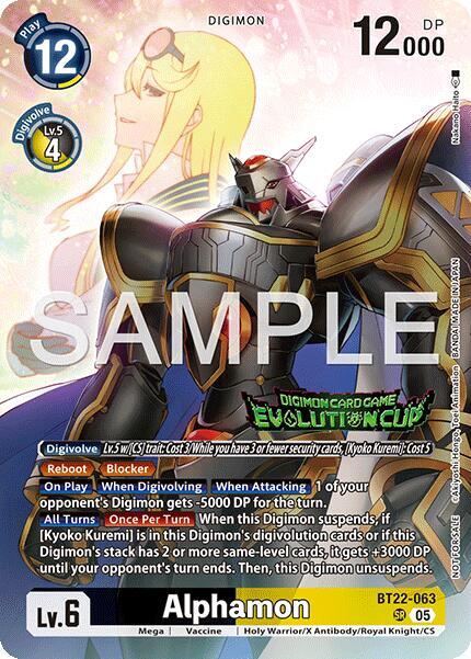 Alphamon (Evolution Cup 2026 Vol. 2) card image
