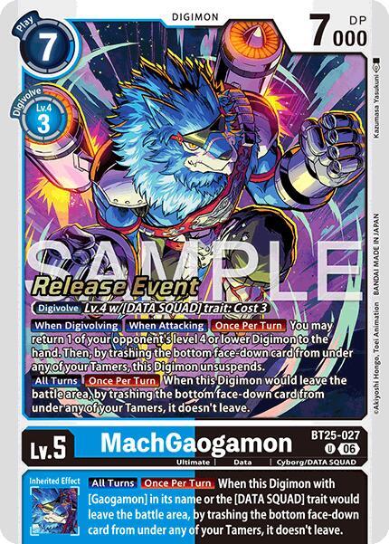 MachGaogamon card image