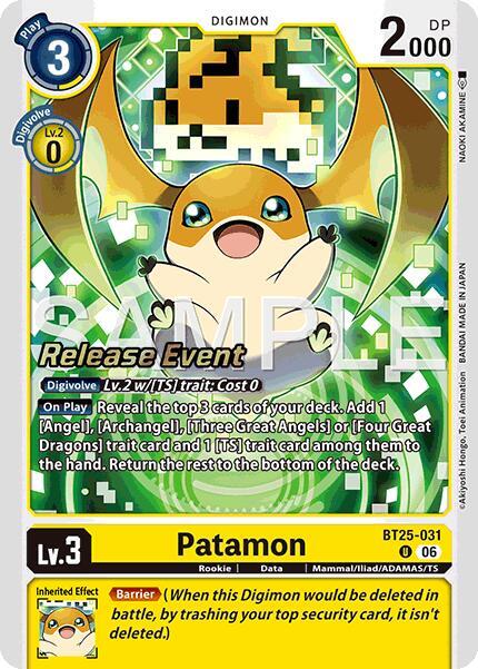 Patamon card image