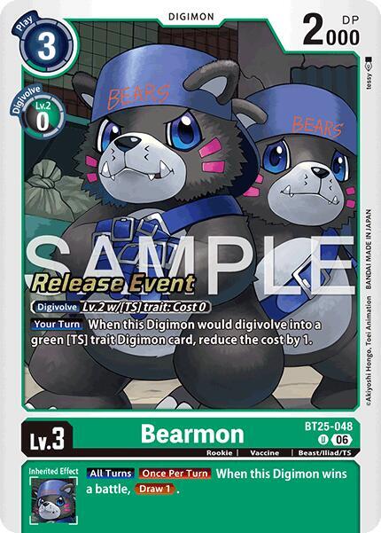 Bearmon - BT25-048 card image