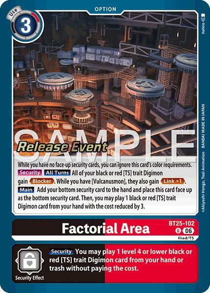 Factorial Area card image