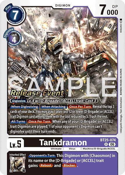 Tankdramon card image