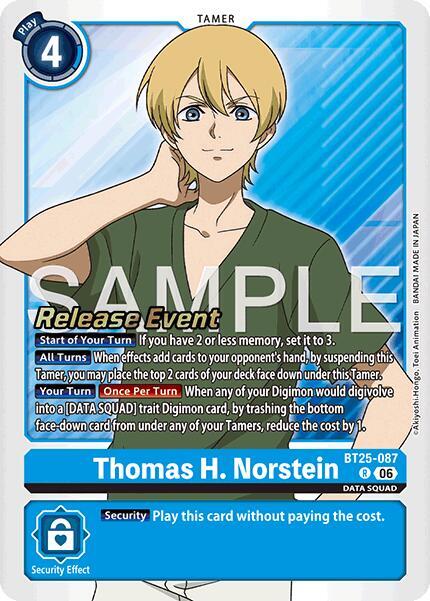 Thomas H. Norstein card image