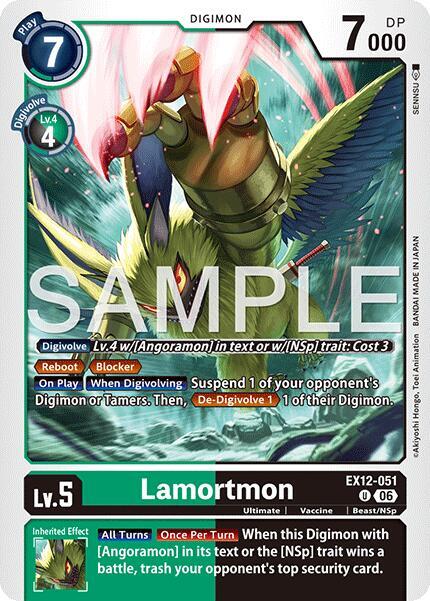 Lamortmon card image