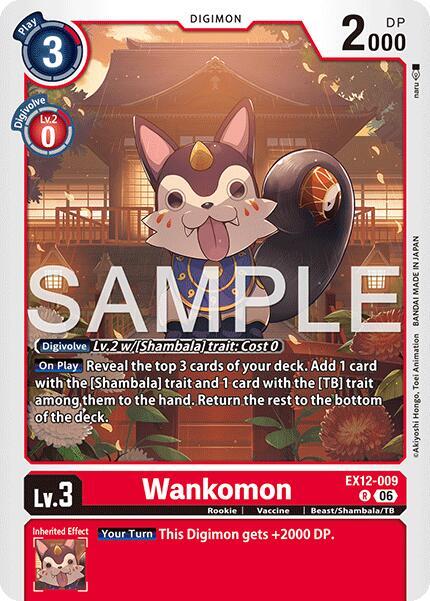 Wankomon card image