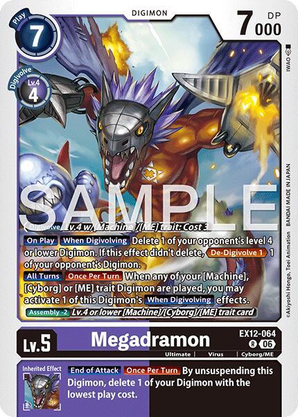 Megadramon card image