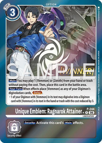 Unique Emblem: Ragnarok Attainer (Official Store Tournament 2026 Vol. 3 Winner) card image