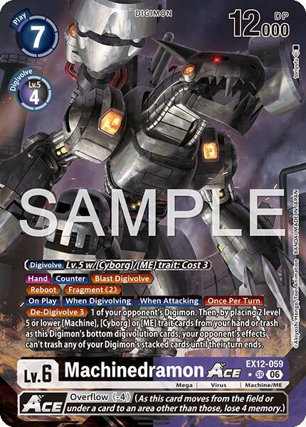 Machinedramon ACE (Alternate Art) card image