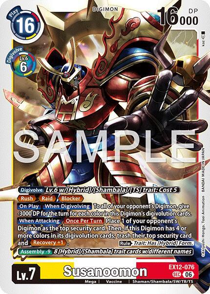 Susanoomon card image