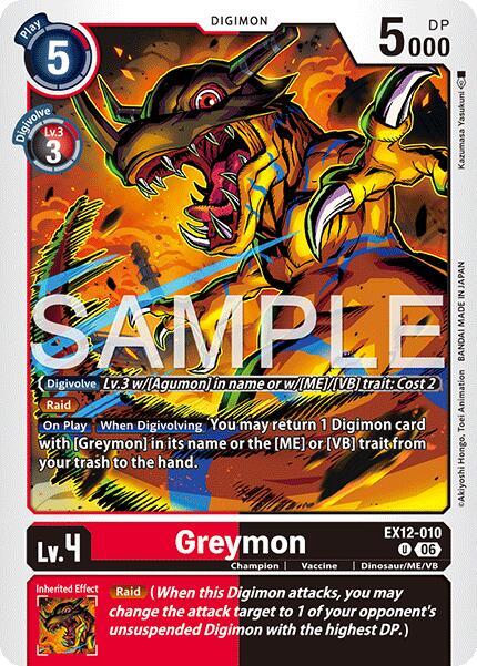 Greymon card image