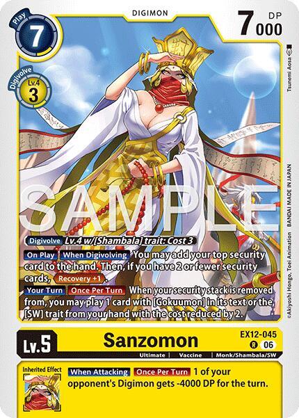 Sanzomon card image