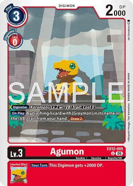 Agumon card image