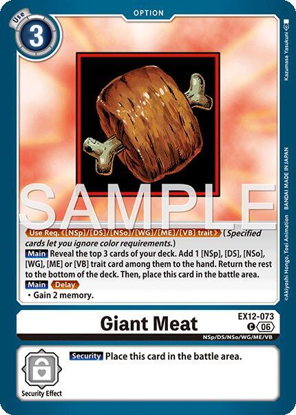 Giant Meat card image