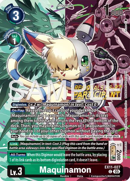 Maquinamon (Regionals 26-27 Season 2 Participant) card image