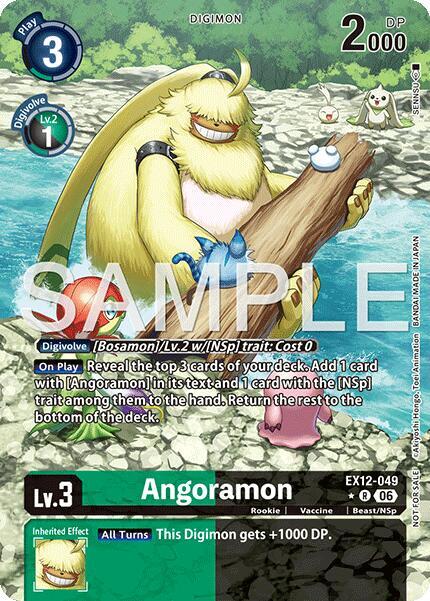 Angoramon (Box Topper) card image
