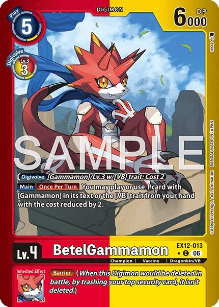 BetelGammamon (Limited Foil) card image