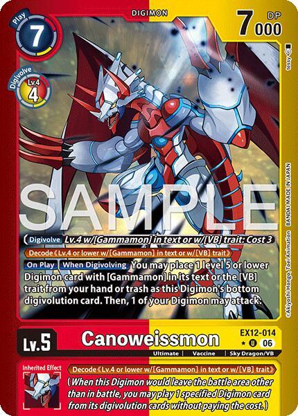 Canoweissmon (Limited Foil) card image