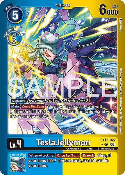 TeslaJellymon (Limited Foil) card image