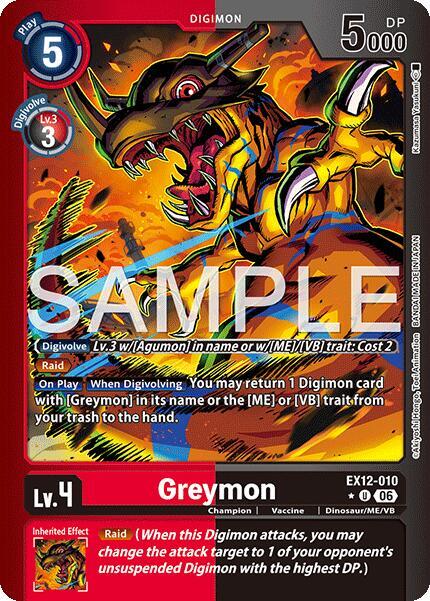 Greymon (Limited Foil) card image