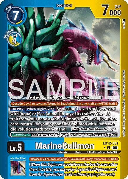 MarineBullmon (Limited Foil) card image