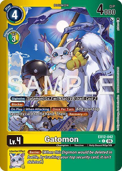 Gatomon (Limited Foil) card image
