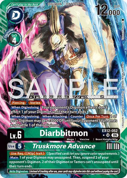 Diarbbitmon // Truskmore Advance (Alternate Art) card image