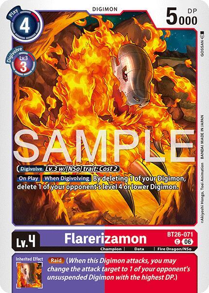 Flarerizamon card image
