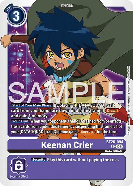 Keenan Crier card image