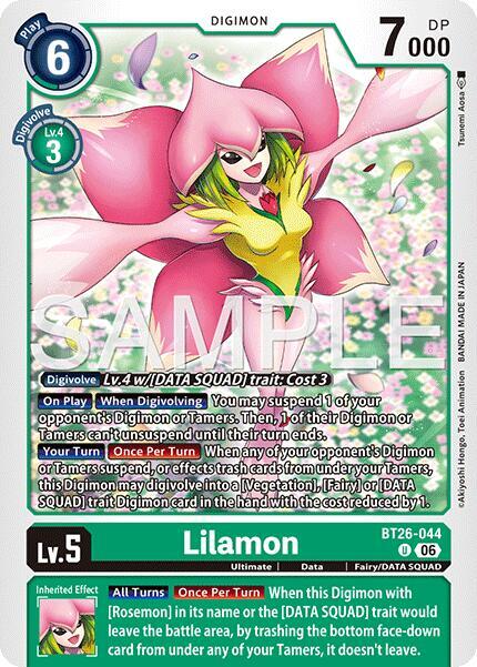Lilamon card image