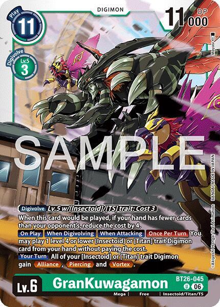 GranKuwagamon card image