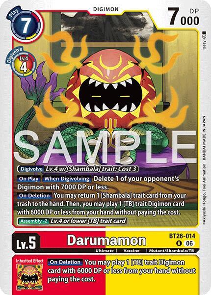 Darumamon card image