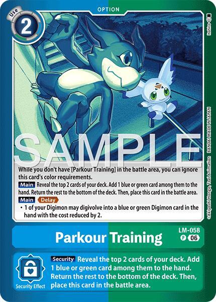 Parkour Training card image