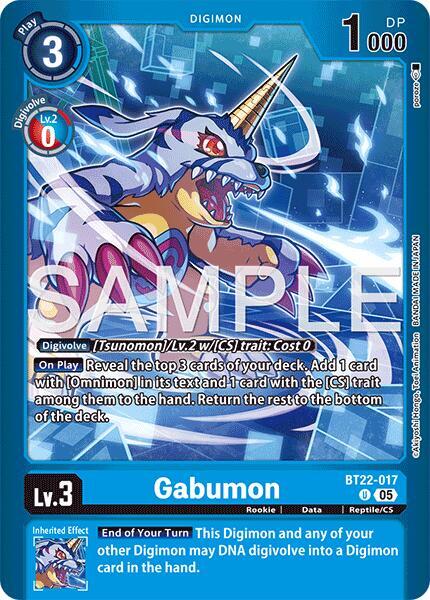 Gabumon card image