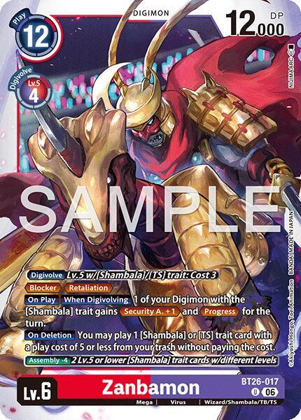 Zanbamon card image
