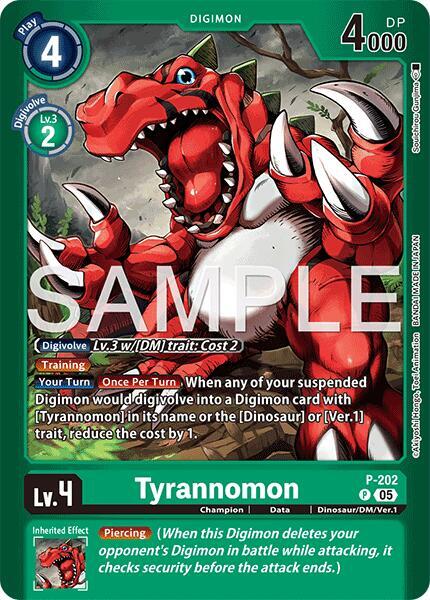 Tyrannomon card image