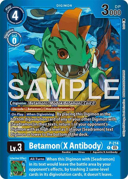 Betamon (X Antibody) card image