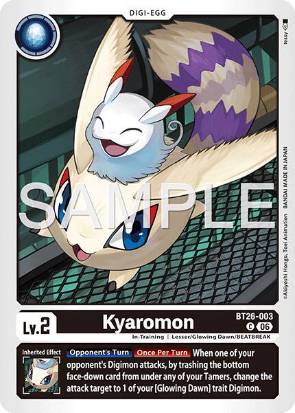 Kyaromon card image