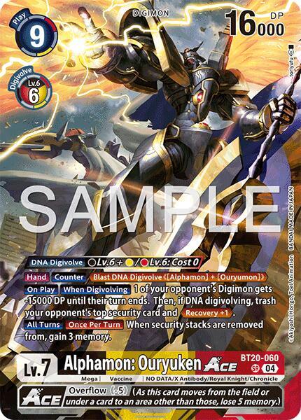 Alphamon: Ouryuken ACE card image