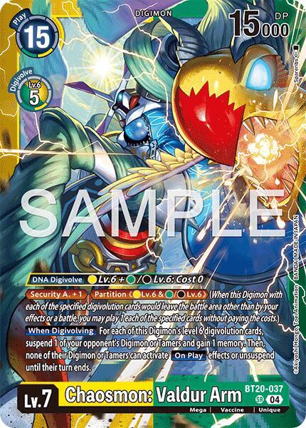 Chaosmon: Valdur Arm card image