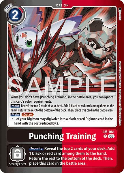 Punching Training card image