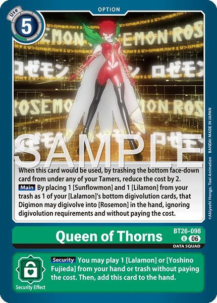 Queen of Thorns card image