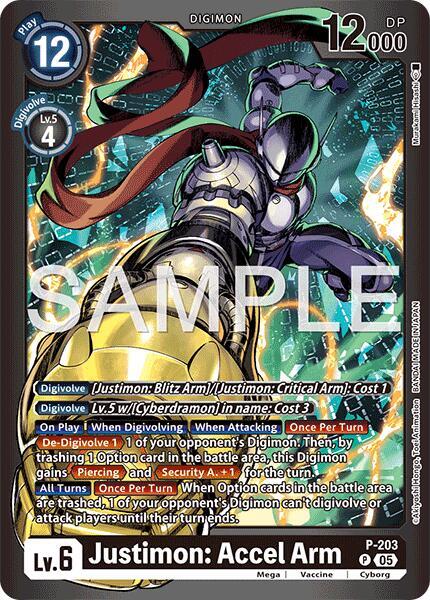 Justimon: Accel Arm card image
