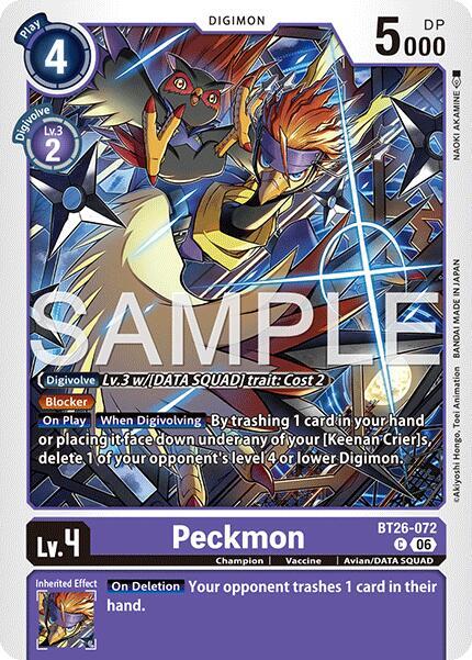 Peckmon card image