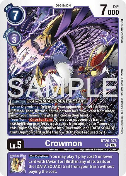 Crowmon card image