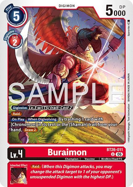 Buraimon card image