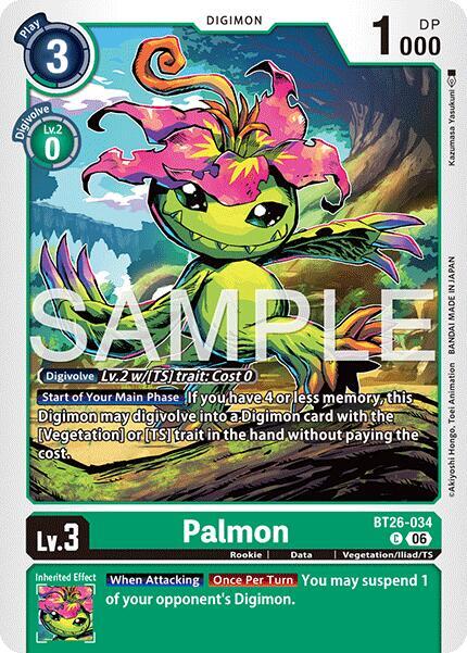 Palmon card image