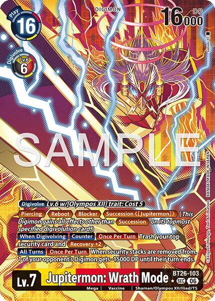 Jupitermon: Wrath Mode (Alternate Art) card image